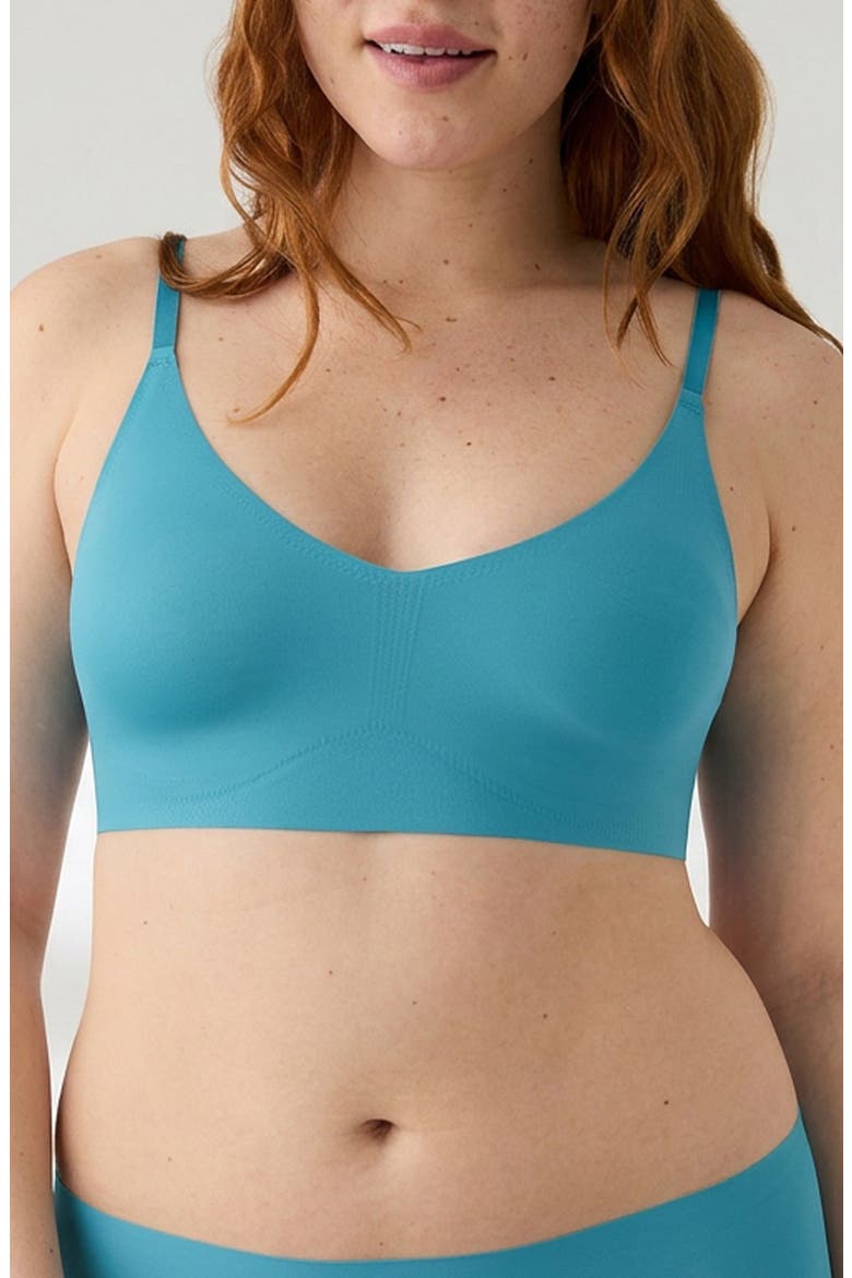 The True Body Triangle Convertible Strap Bralette, Main, color, DRAGONFLY
