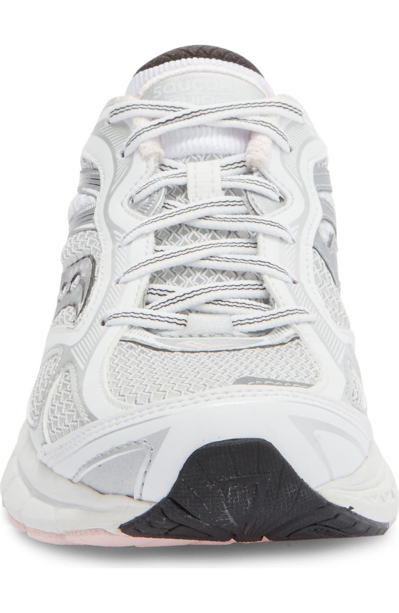 Saucony Gender Inclusive ProGrid Guide 7 Sneaker, Alternate, color, White/ Pink