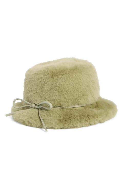 Faux Fur Bucket Hat