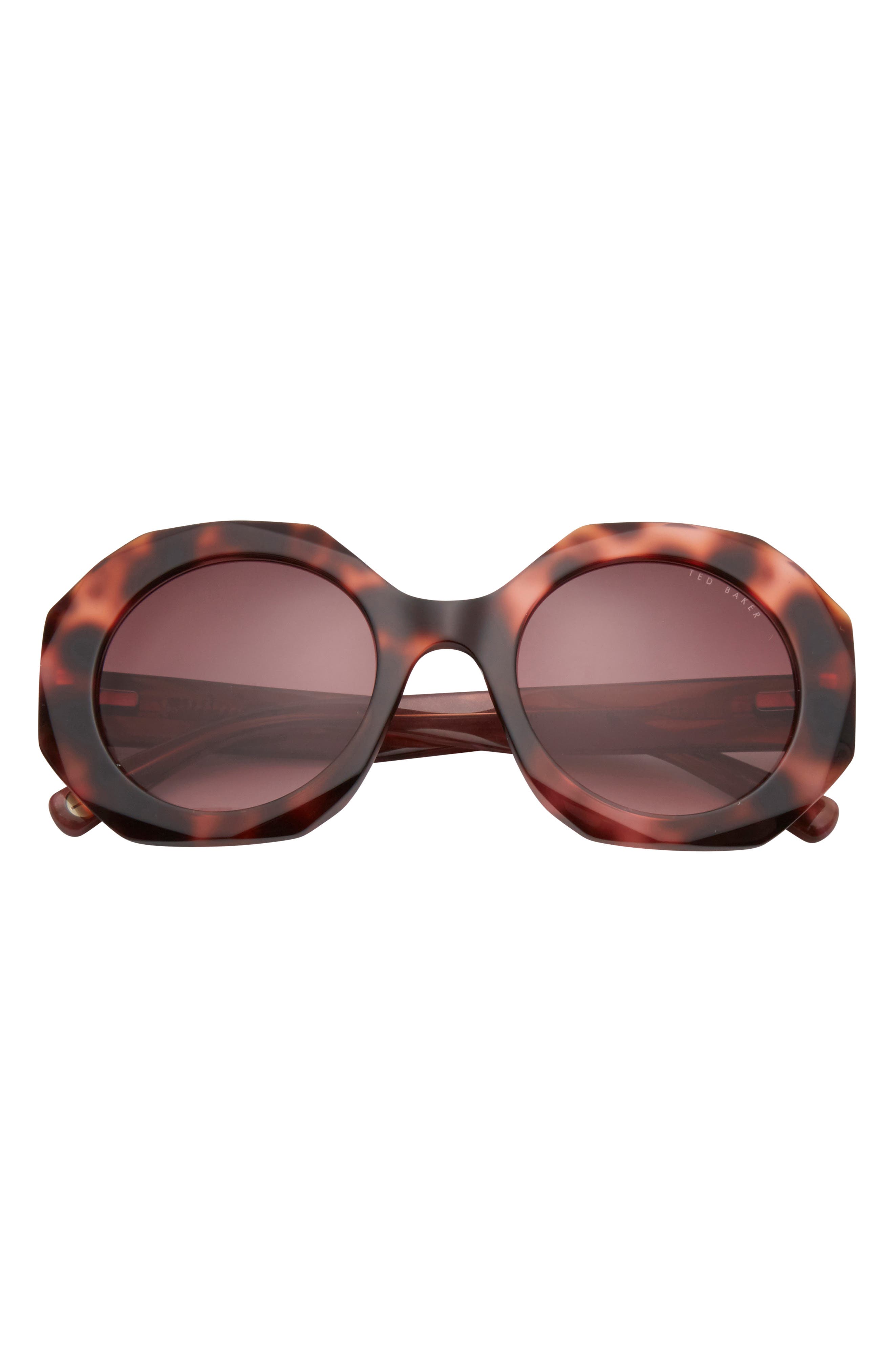 Ted Baker London 51mm Round Sunglasses