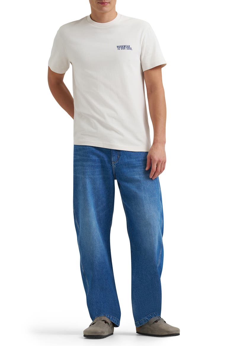 Crewneck Graphic T-Shirt, Alternate, color, ECRU
