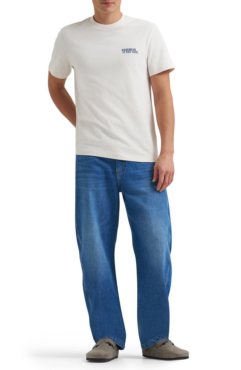 Lee Crewneck Graphic T-Shirt, Alternate, color, Ecru