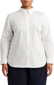 Lauren Ralph Lauren No-Iron Stretch Cotton Shirt