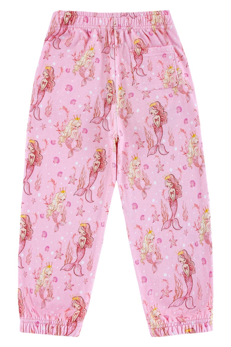 Kids' Soft Fleece Joggers, Alternate, color, PINK