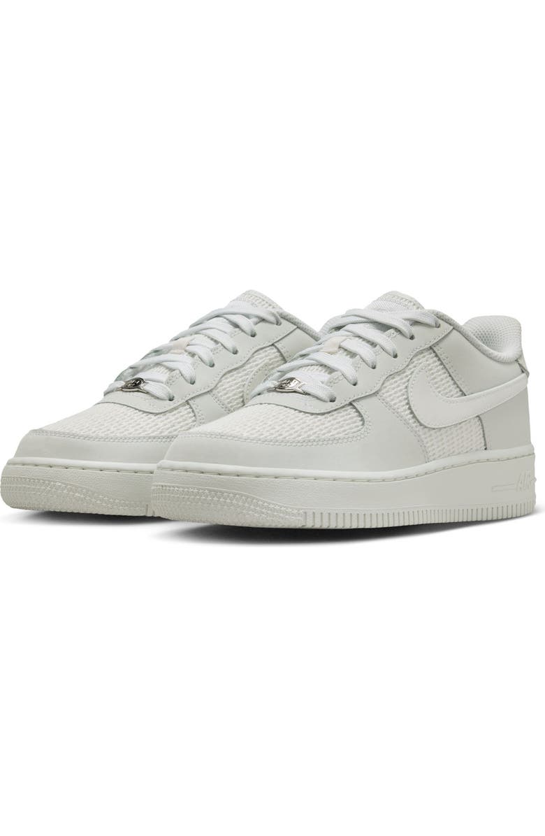Nike Kids' Air Force 1 LV8 Basketball Sneaker, Main, color, 100 Offwht/Offwht
