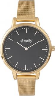 SIMPLIFY The 5800 Mesh Bracelet Watch