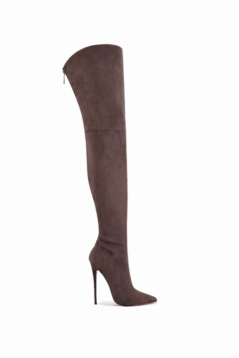 The Scorpio Suede Thigh High Boot