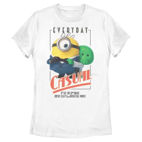 Juniors Minions & Monsters Everyday Casual T Shirt