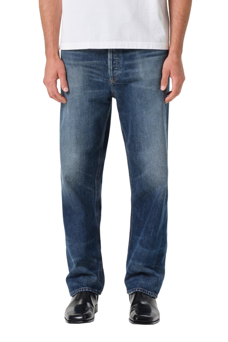'90s Mid Rise Loose Straight Leg Jeans, Main, color, ILLUMINATE