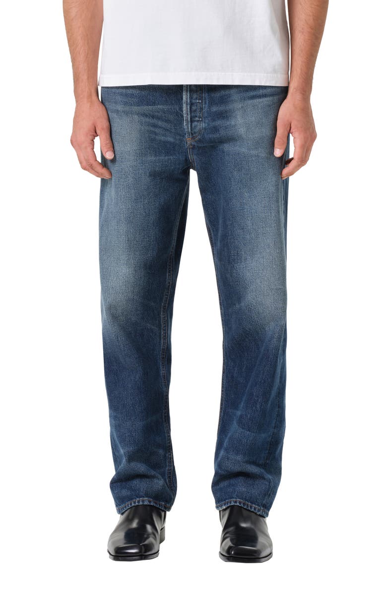 AGOLDE '90s Mid Rise Loose Straight Leg Jeans, Main, color, Illuminate