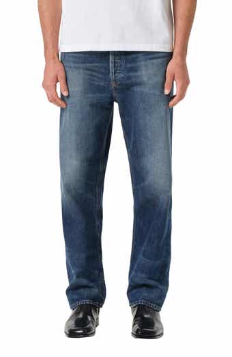 '90s Mid Rise Loose Straight Leg Jeans