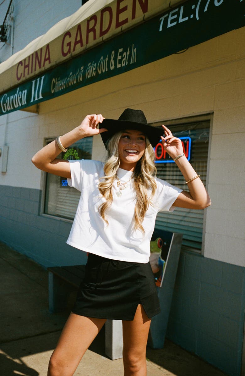 Sierra Madre Golf The Mock Neck Tee, Alternate, color, White