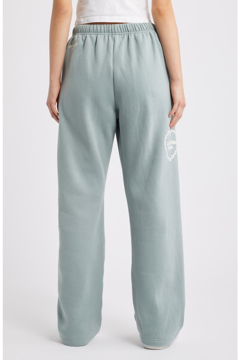 Soulful Cotton Blend Wide Leg Sweatpants, Alternate, color, DUSTY BLUE