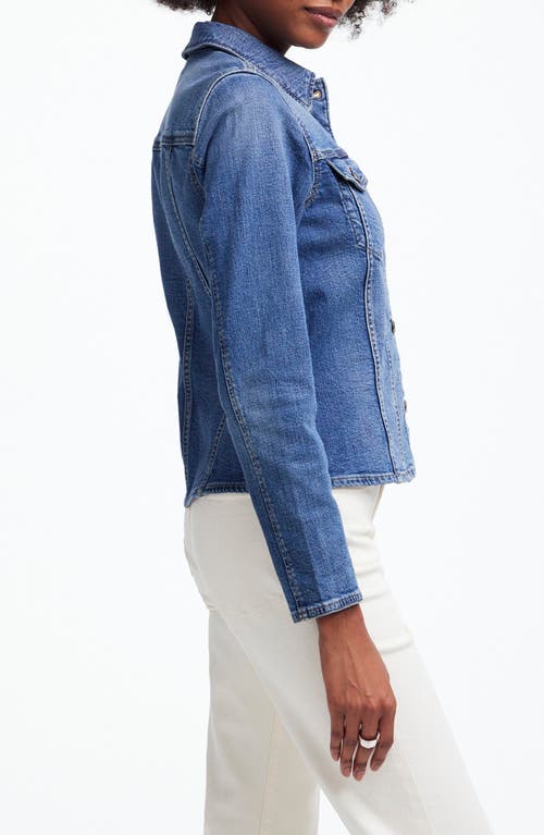 Madewell Lightweight Denim Overshirt In Concho Wash