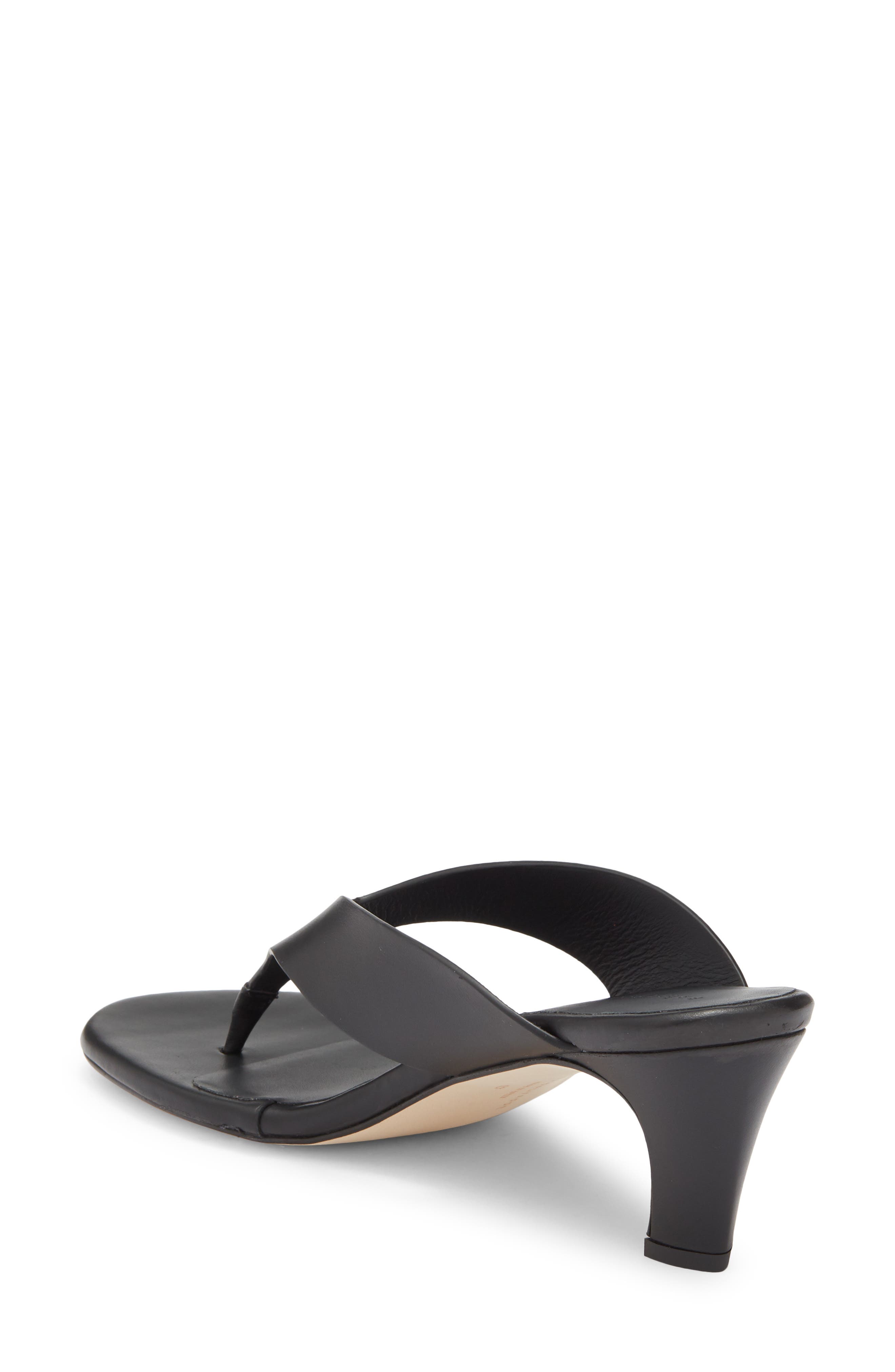 Freda Salvador Flip Flop, Alternate, color, Black Calf