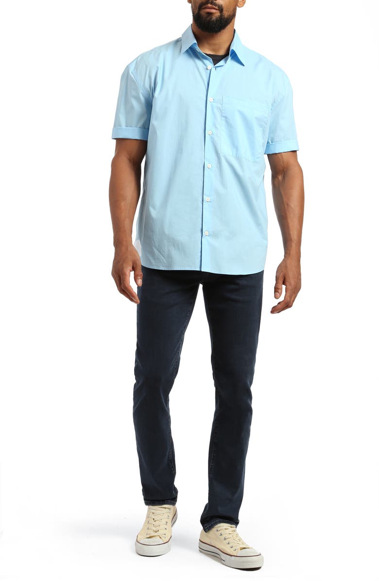 Mavi Jeans Marcus Slim Straight Leg Jeans, Alternate, color, Deep Blue Supermove