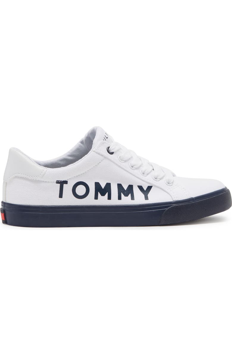 Tommy Hilfiger Logo Canvas Sneaker, Alternate, color,