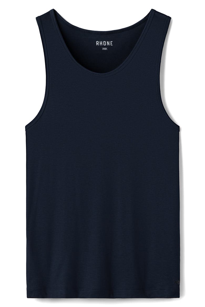 C.O.R. Ribbed Tank, Alternate, color, TRUE NAVY