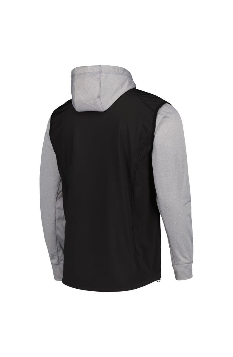 DUNBROOKE Men's Dunbrooke Black/Heather Gray San Francisco Giants Alpha Full-Zip Jacket, Alternate, color, Black