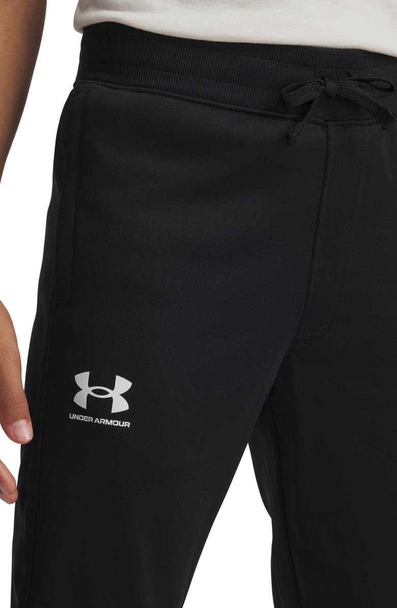 Under Armour Kids' Icon Knit Pants, Alternate, color, Black