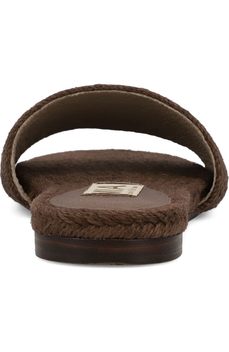 MIA Attina Slide Sandal, Alternate, color, Brown Jute