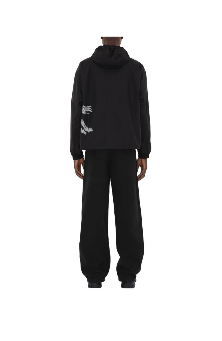 Burberry EKD Nylon Hooded Jacket, Alternate, color, 