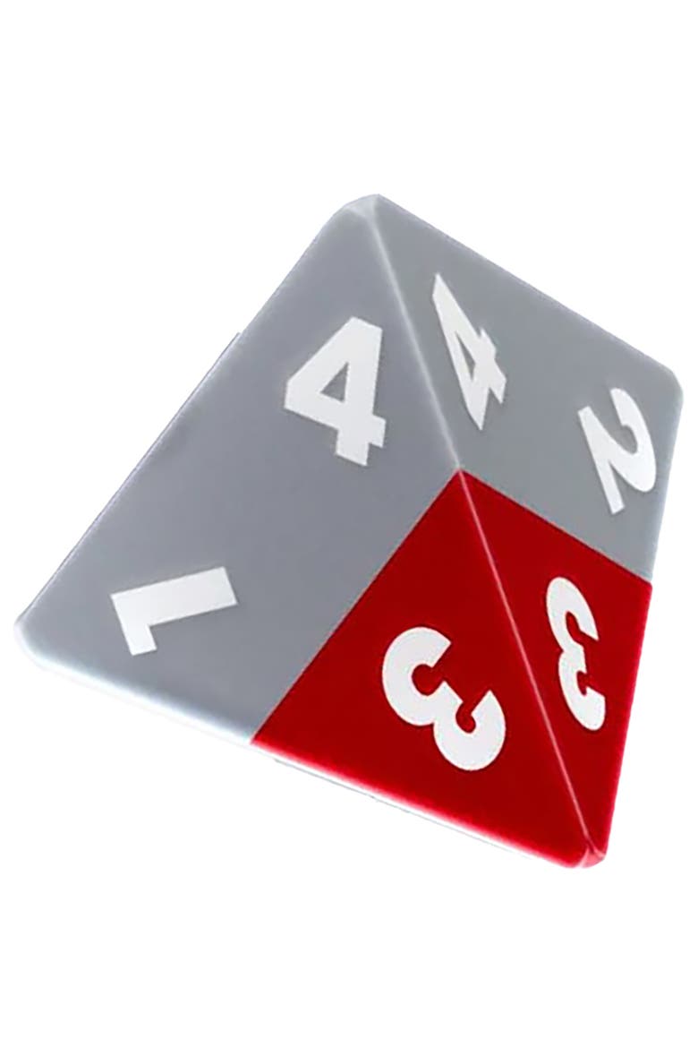 Triangle Agency Dice Set, Alternate, color, Multicolored