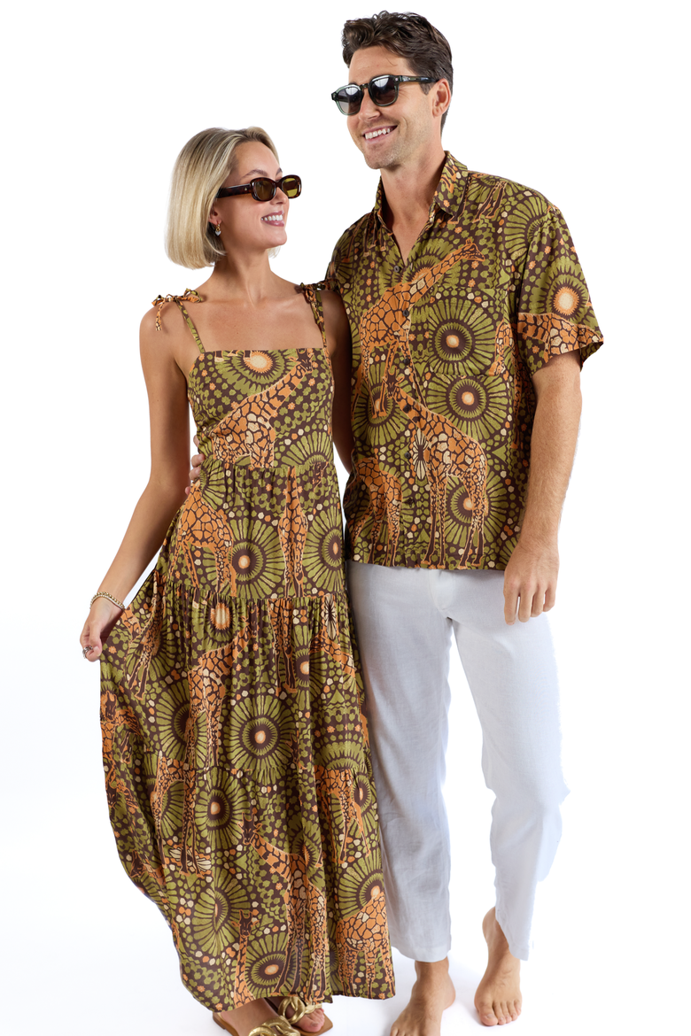 The Africa - Short Sleeve Shirt, Alternate, color, Brown
