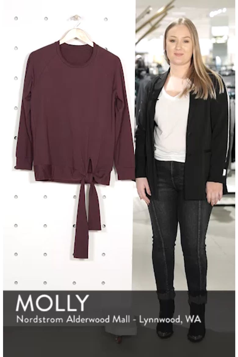 Tie Knot Sweatshirt video