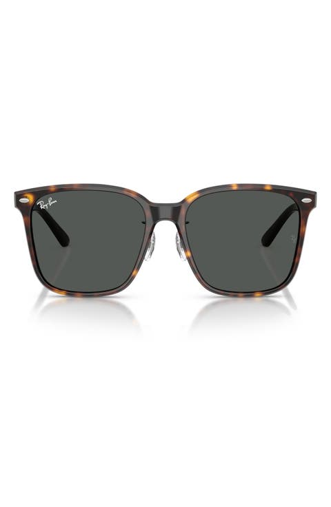 Slim Square 57mm Sunglasses