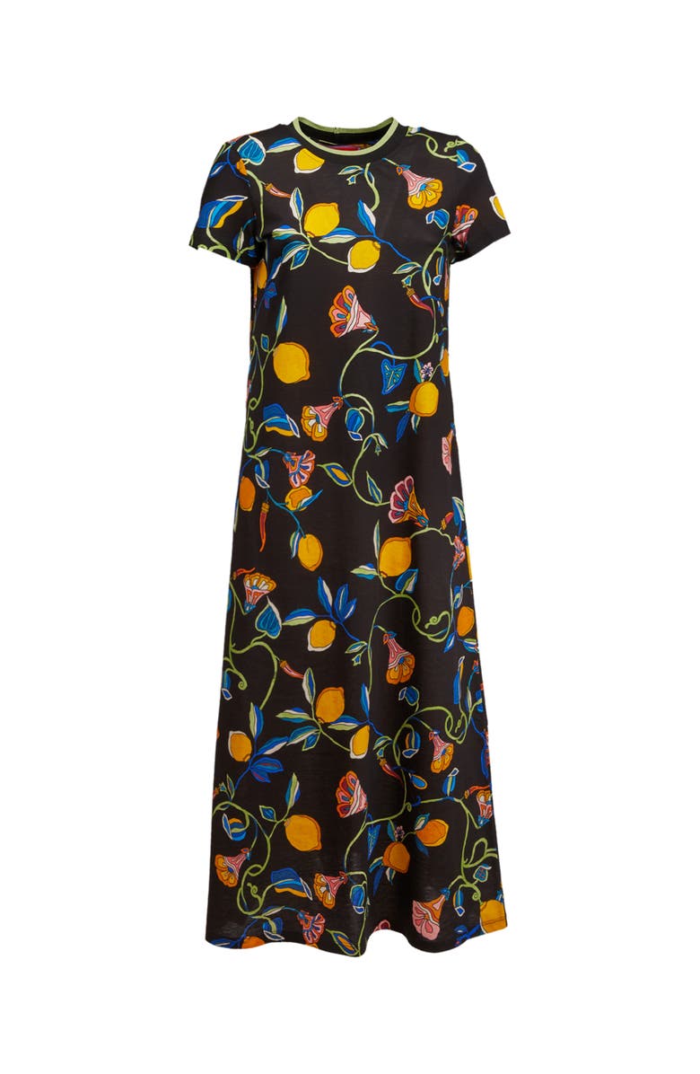 La DoubleJ Sporty Swing Dress Borboni Black, Alternate, color, Borboni Black