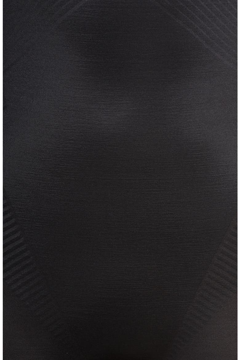 SPANXshape™ Invisible Open-Bust Mid-Thigh Bodysuit, Alternate, color, VERY BLACK
