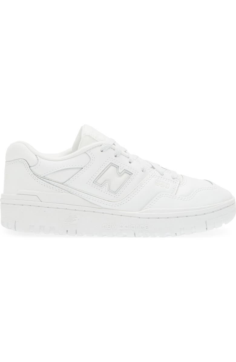 New Balance 550 Basketball Sneaker, Alternate, color, White