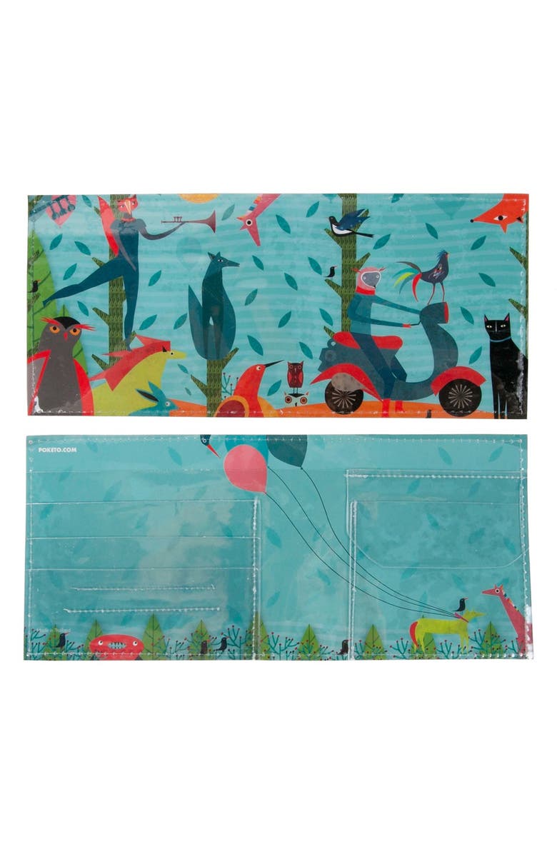 Poketo 'Artist Series' Wallet, Alternate, color,