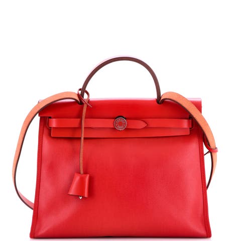 Herbag Zip Berline Vache Canvas and Leather 31