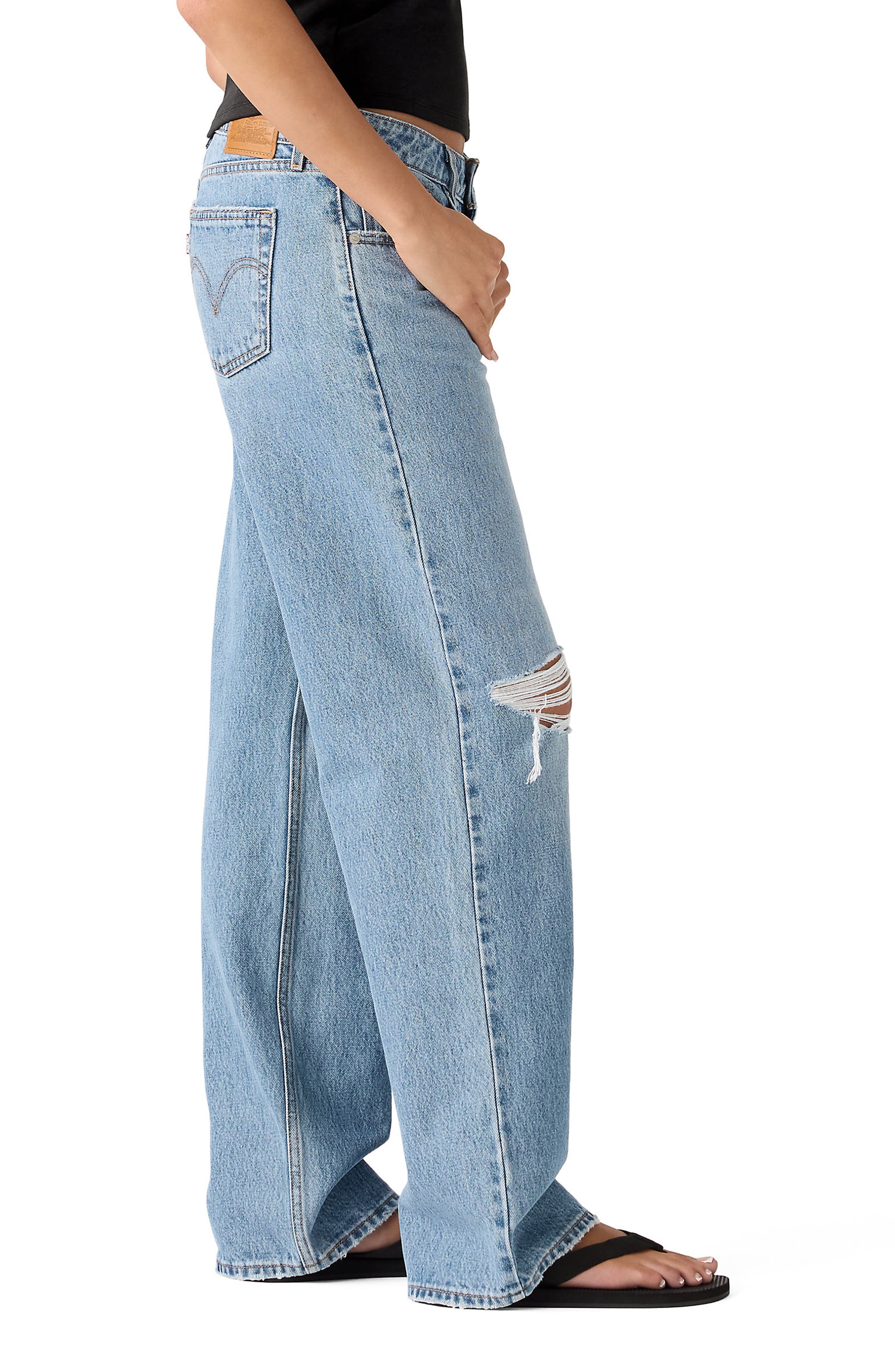Low Loose Jeans (Women) | Nordstrom