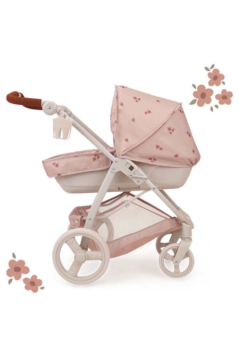 Ballet Flora Bella 2-In-1 Doll Pram Stroller, Alternate, color, Multicolored