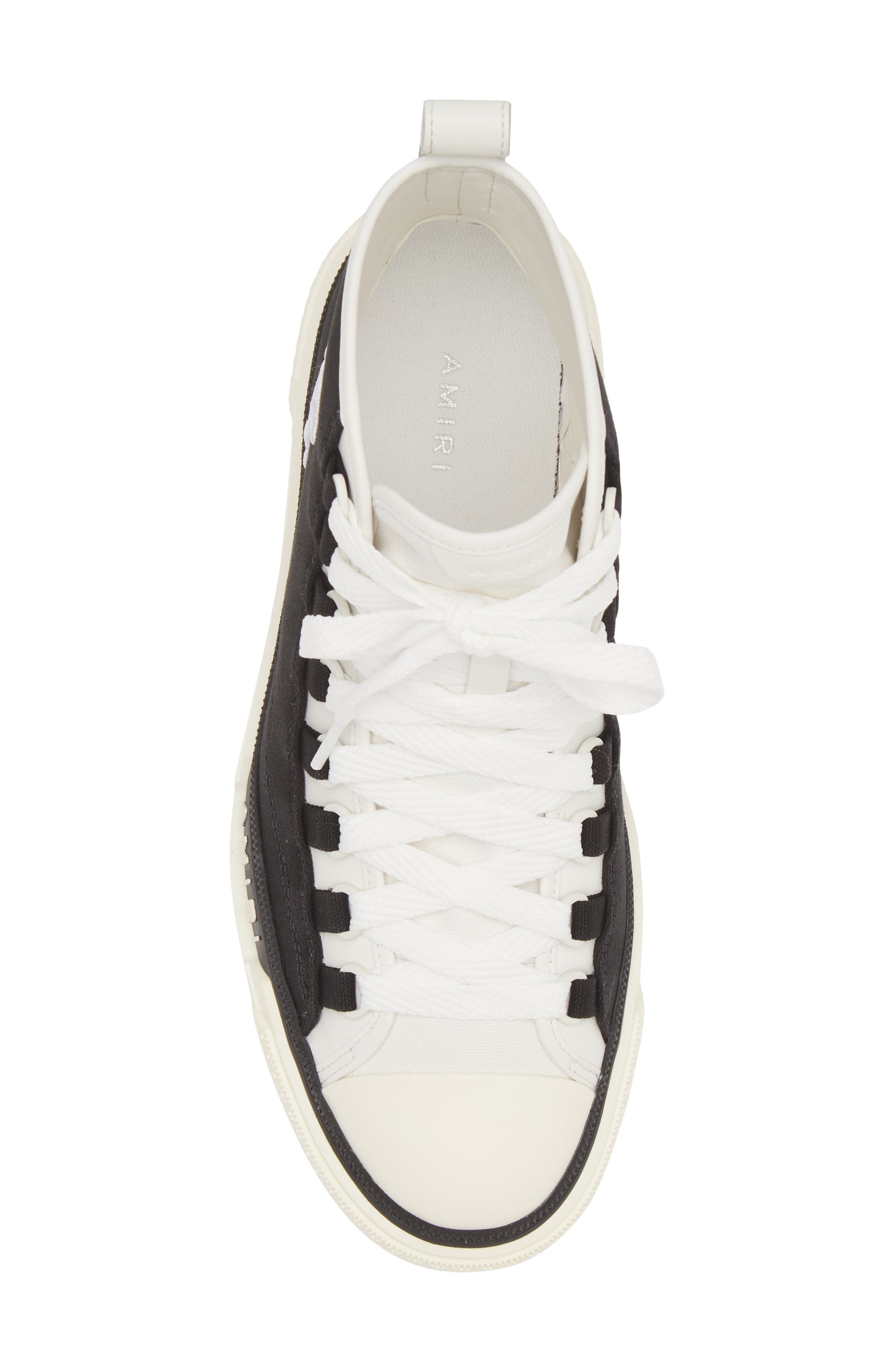 AMIRI Court Logo High Top Platform Sneaker, Alternate, color, 