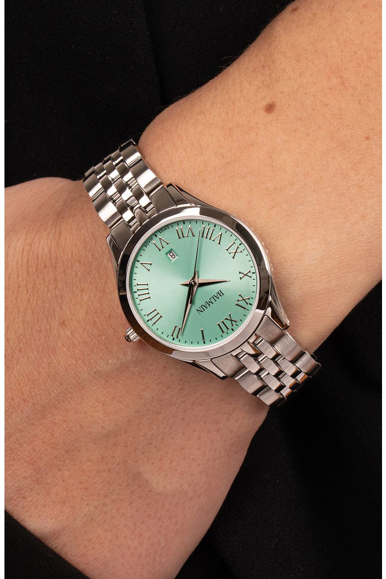 Classic R Bracelet Watch, 30mm, Alternate, color, STAINLESS STEEL