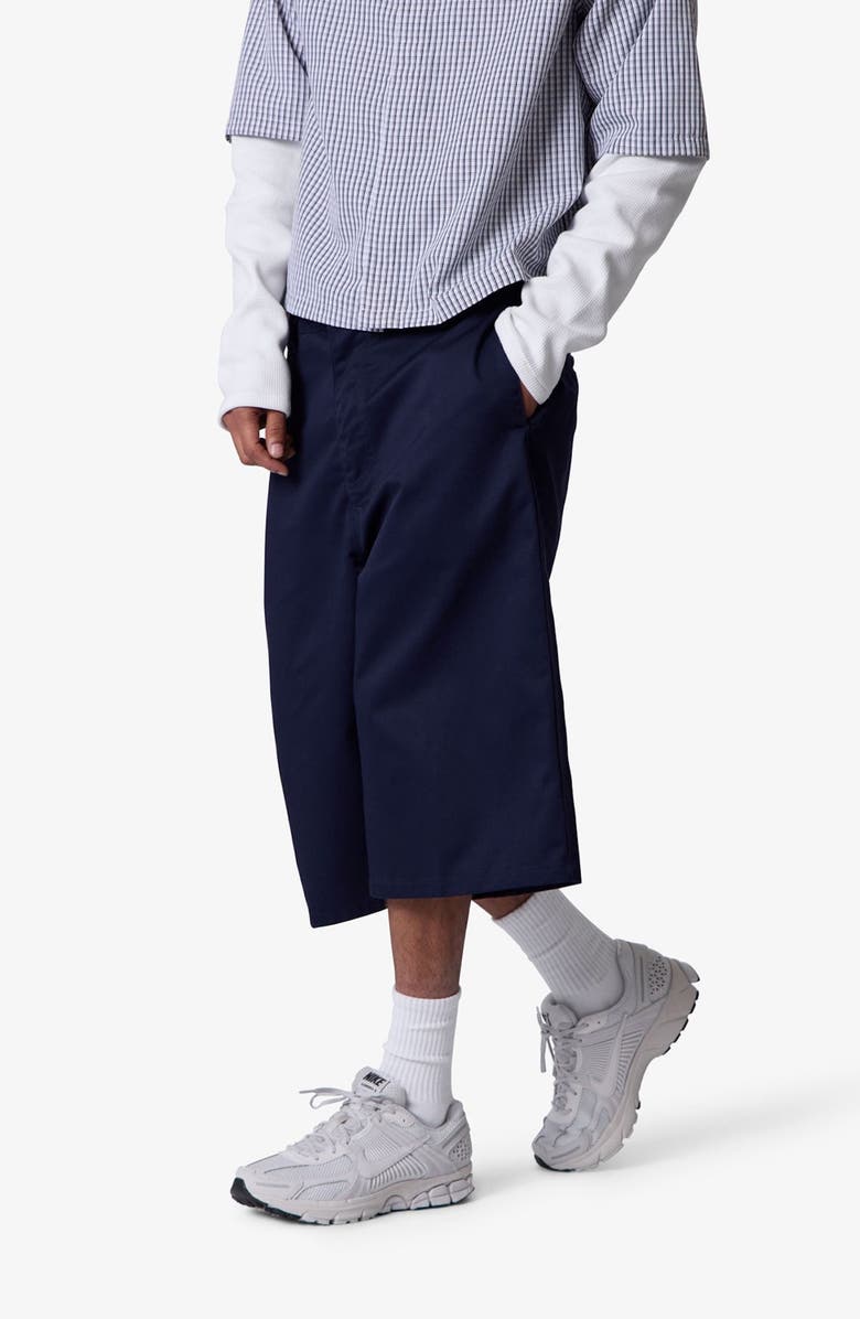 mnml Ultra Baggy Work Shorts, Alternate, color, Dark Navy