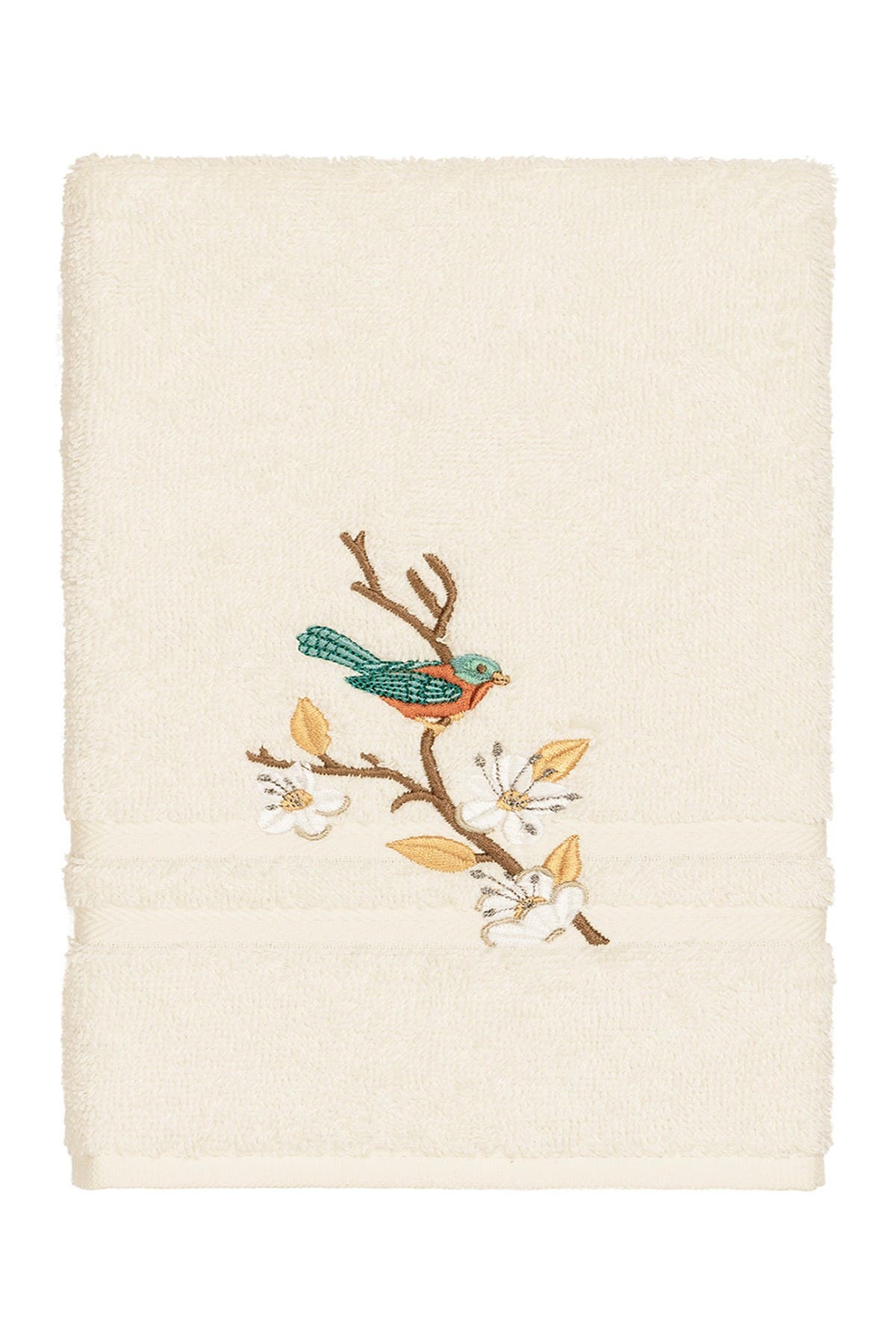 Linum Home Textiles Spring Time Embellished Hand Towel - Cream ...