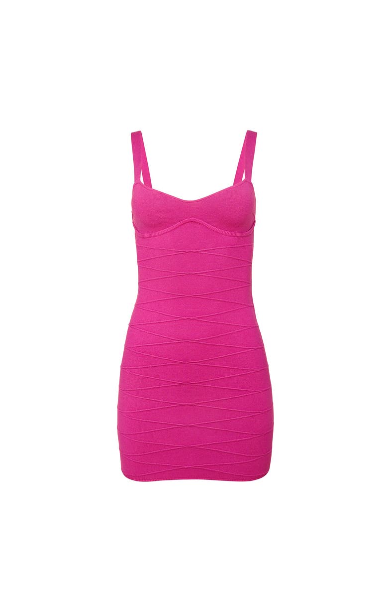 Fleur Du Mal Bandage Dress, Main, color, Wild Pink