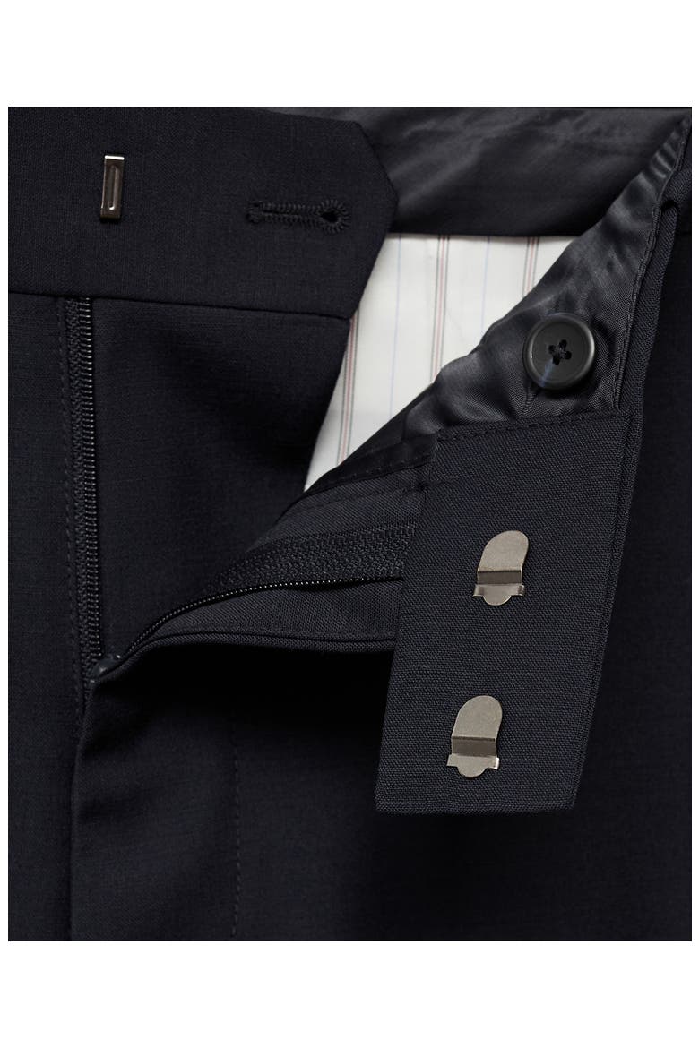 Regular Fit Dress Pants, Alternate, color, DARK NAVY