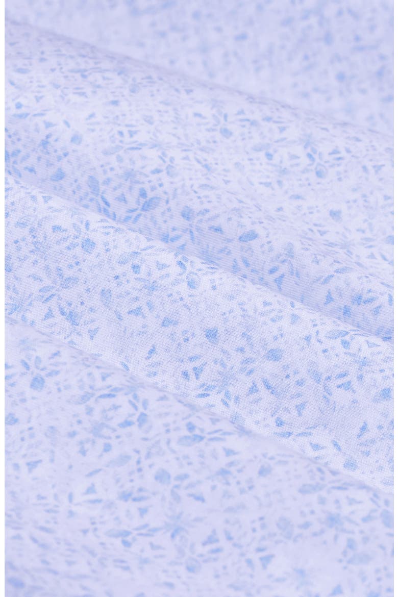 Jimmy OoohCotton® Floral Print Button-Up Shirt, Alternate, color, AIR BLUE
