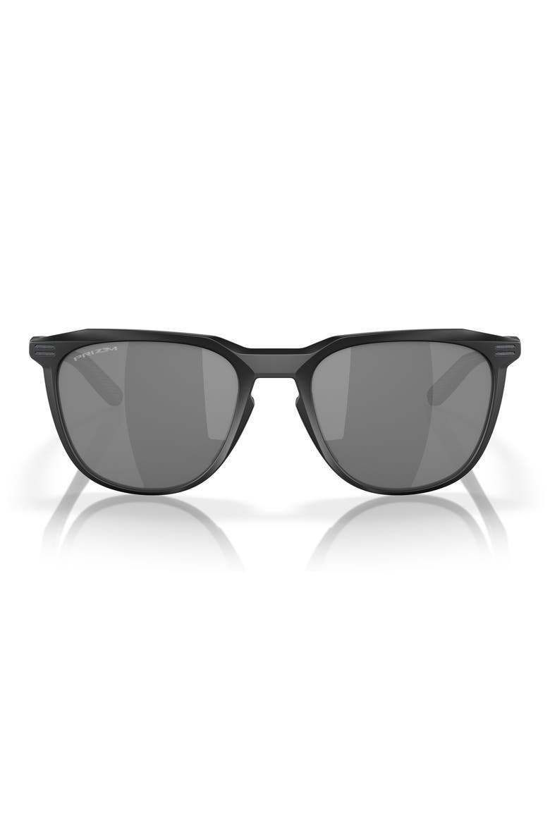 Thurso 54mm Prizm™ Round Sunglasses, Main, color, BLACK