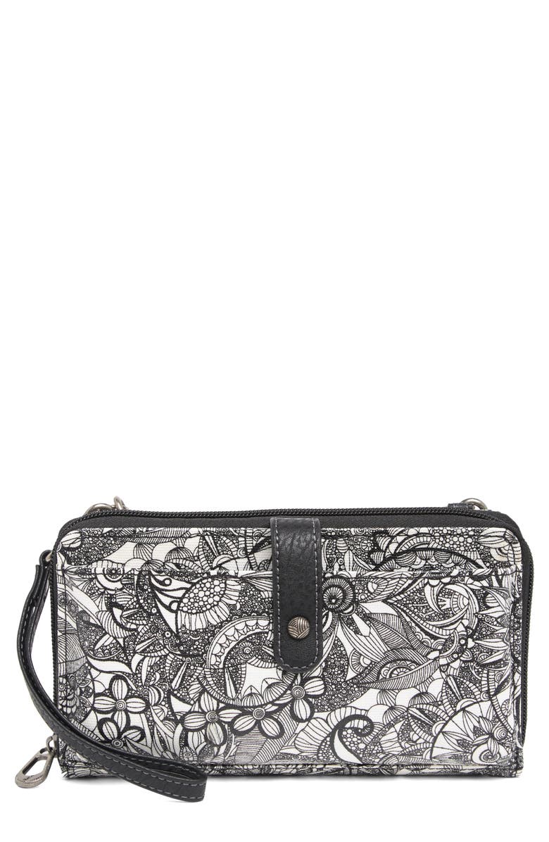 Sakroots Artist Circle Large Smartphone Crossbody Bag, Main, color,