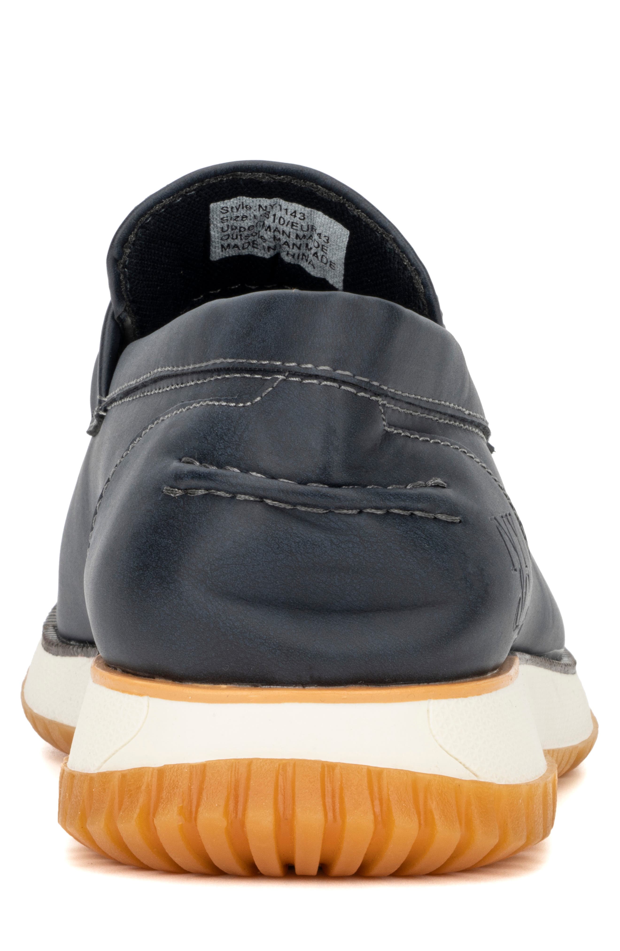 Ronan Penny Loafer, Alternate, color, NAVY
