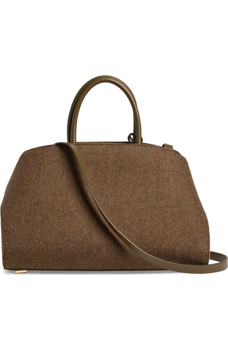 FERRAGAMO Medium Hug Felt Top Handle Bag, Alternate, color,