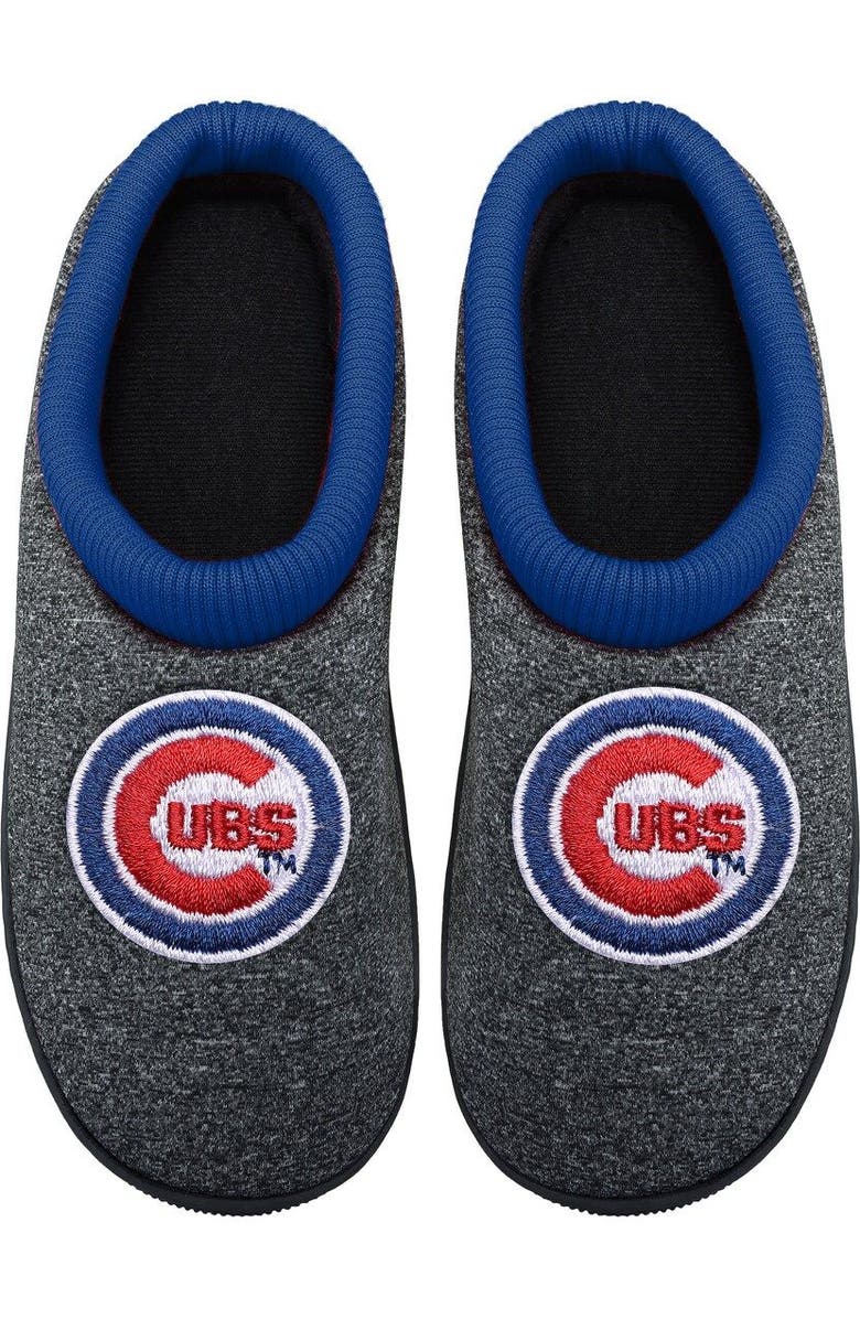 FOCO Men's FOCO Chicago Cubs Team Cup Sole Slippers, Alternate, color,