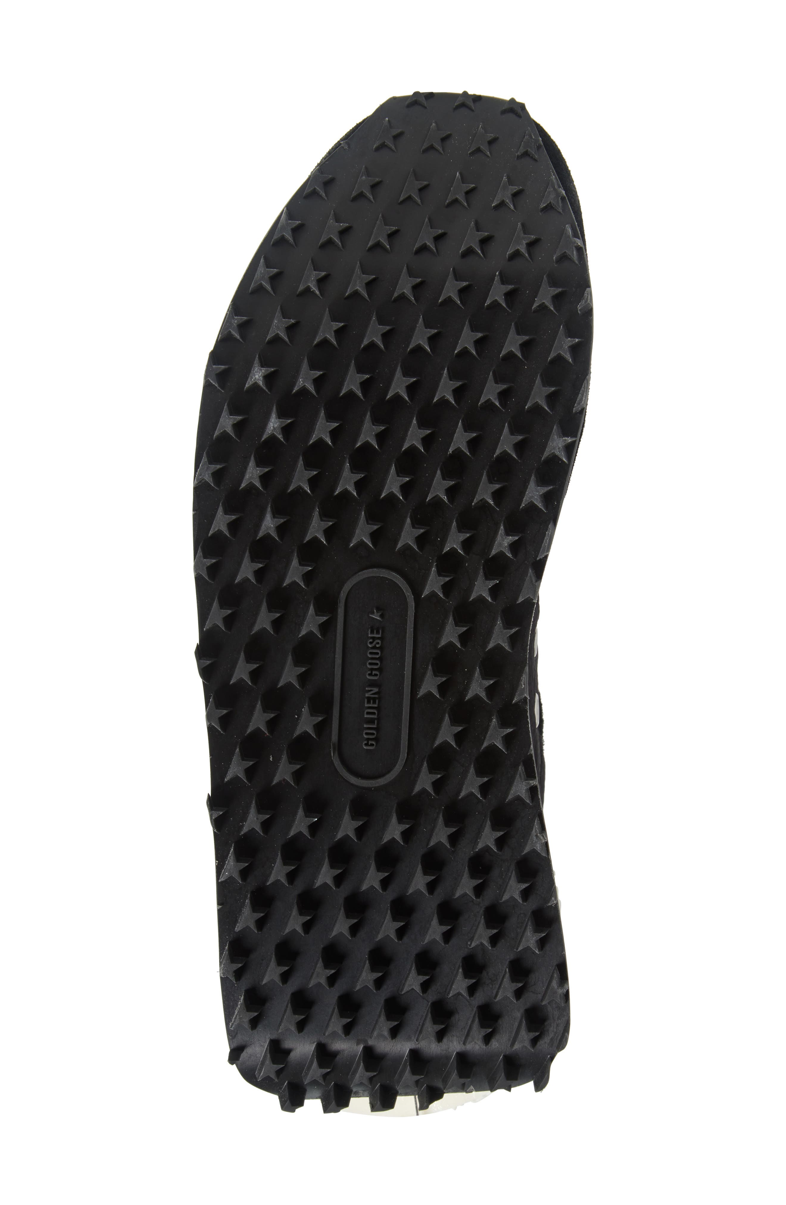 Golden Goose Marathon Sneaker, Alternate, color, Black/ Silver